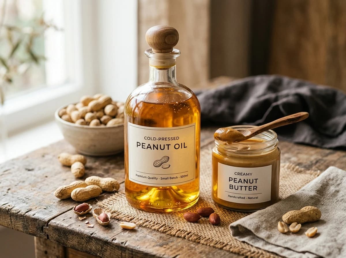 Cold-Pressed Groundnut Oil