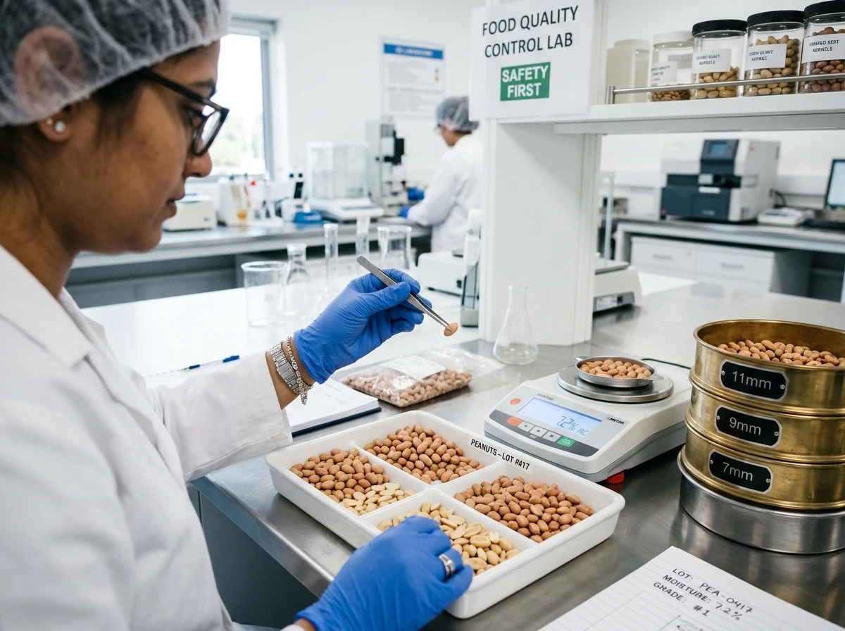 HPLC Aflatoxin Testing & Sieving Lab
